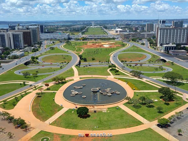 Vista aérea de Brasília