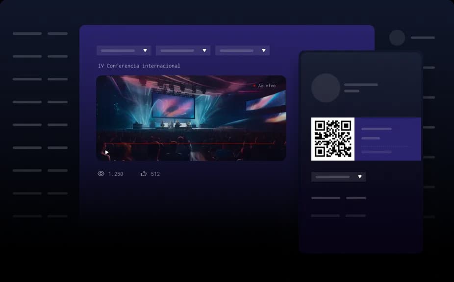 Smart Tecnologia em evento com estrutura audiovisual completa